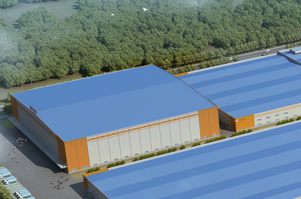 河北冀中新材料有限公司年產(chǎn)20萬噸玻璃纖維池窯拉絲生產(chǎn)線項目成品庫施工